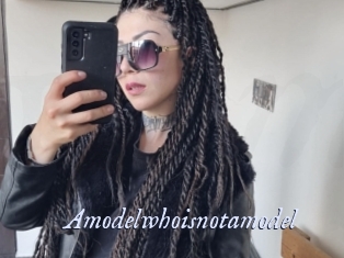 Amodelwhoisnotamodel