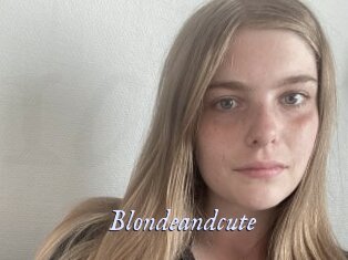 Blondeandcute