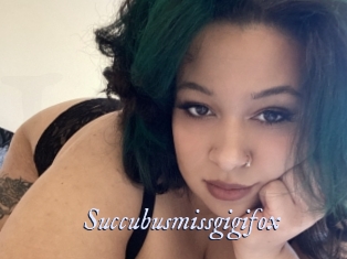 succubusmissgigifox 1 chatte mouillée