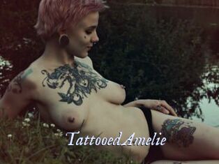 TattooedAmelie 1 chatte mouillée